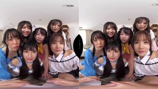 Nagase Yui, Minami Nosora, Yozora Ami, Ayase Himari, Asahi Rin, Andou Moa DSVR-1080 Super Whole Body Licking Idol Ultimate Harlem Vr Surrounded By My Favorite Idols, I Lick The Whole Body From The Tip ...