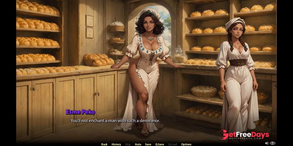 Moonripple Lake Italian Wife Cheats Her Husband In The Bakery Store Ep 3