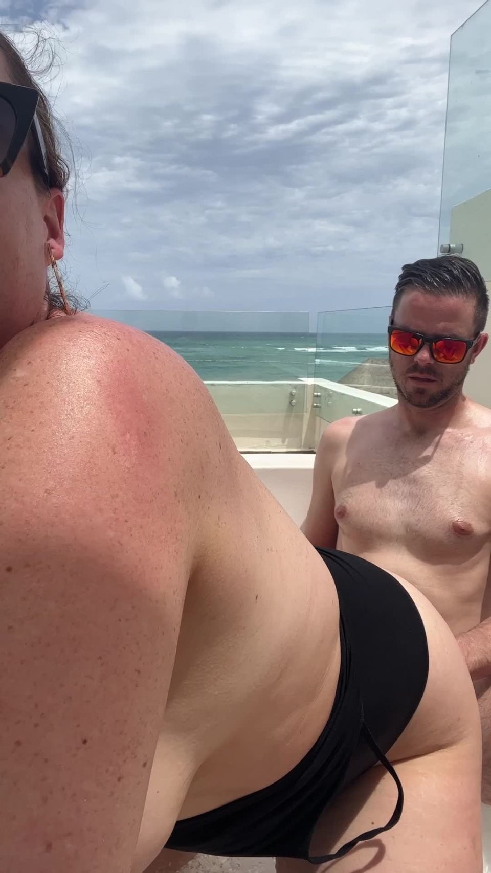 PilatesMilf - Having Hot Sex in our Private Pool in Cancun - Beach