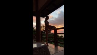 MelisaMendini () Melisamendini - sunset tease 28-10-2019