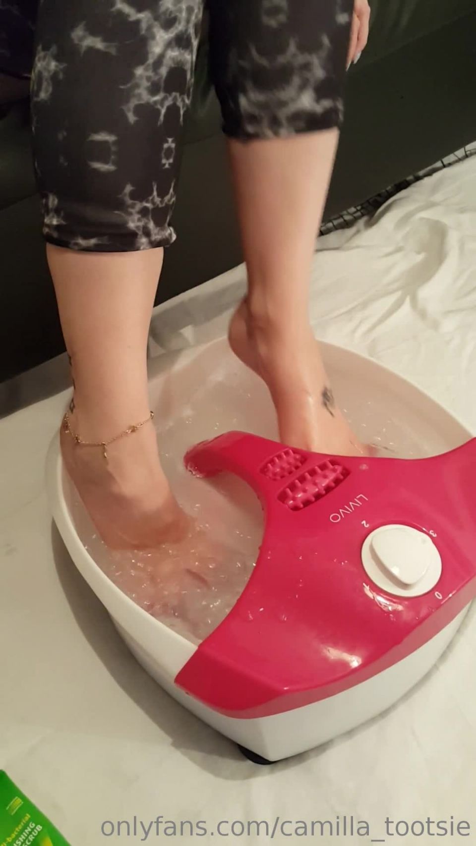 camilla tootsie  Nothing beats a hot bubble soak after a hard day s work, big femdom on femdom porn 