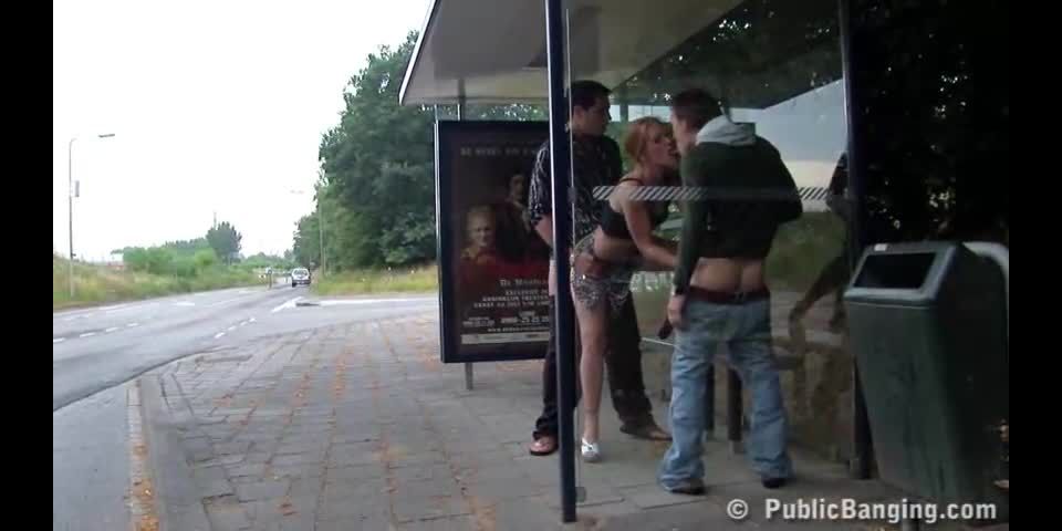 Bus Stop 3some Public
