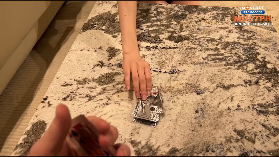 StepSister Lost Her Sweet Holes In A Card Game 1080p