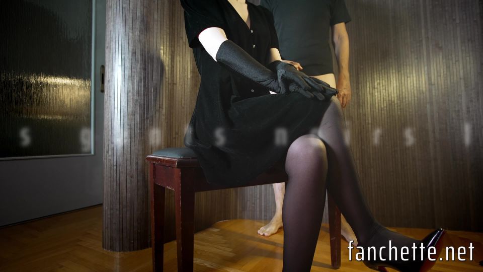 free online video 24 miss tiffany femdom handjob porn | Chronicles of Mlle Fanchette - Les gants noirs III | handjob