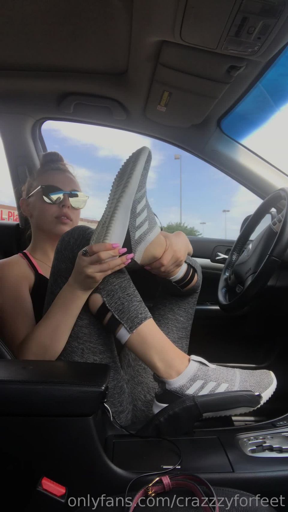 free online video 37 crazzzyforfeet 21 05 2019 6932704 Taking off my sneakers and showing off my feet in the car | crazzzyforfeet | femdom porn richelle ryan femdom