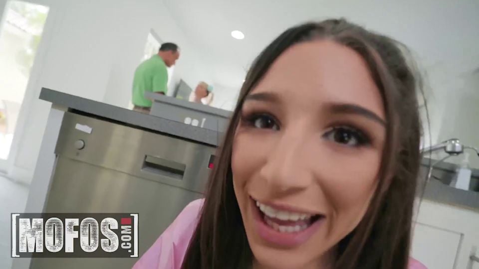  Kenzie Reeves Sneaks In A Stud From School & Abella Danger Can'T 