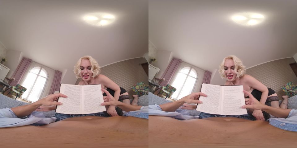 Greta Foss - Read Between the Cheeks - BaDoinkVR (UltraHD 2K 2024) New Porn