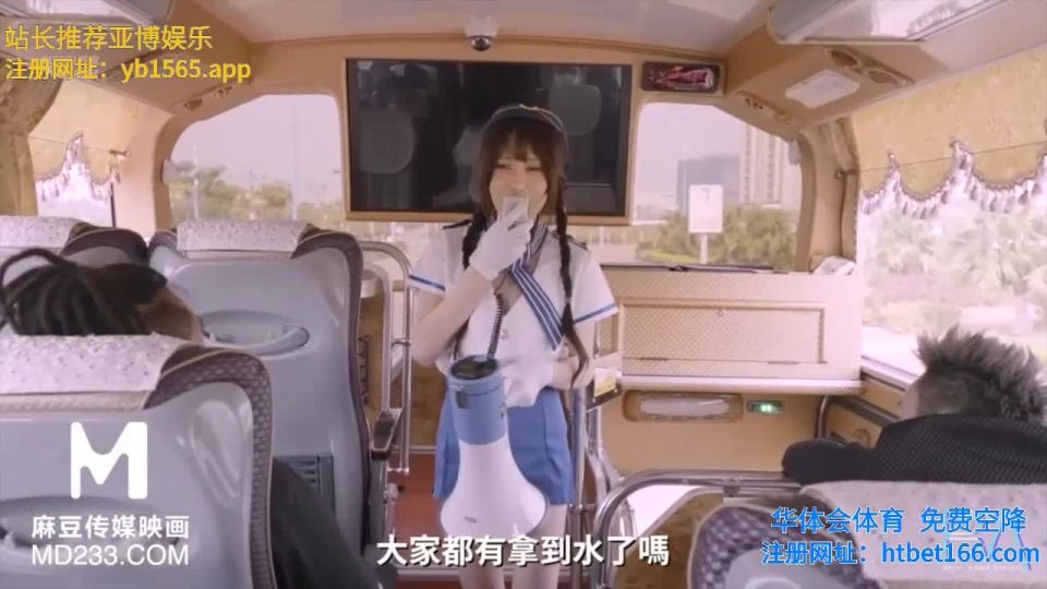 free video 10 canela blowjob Jiang Youyi - Sex bus. Sexy female tour guide and passenger promiscuity tour, asian on big tits porn