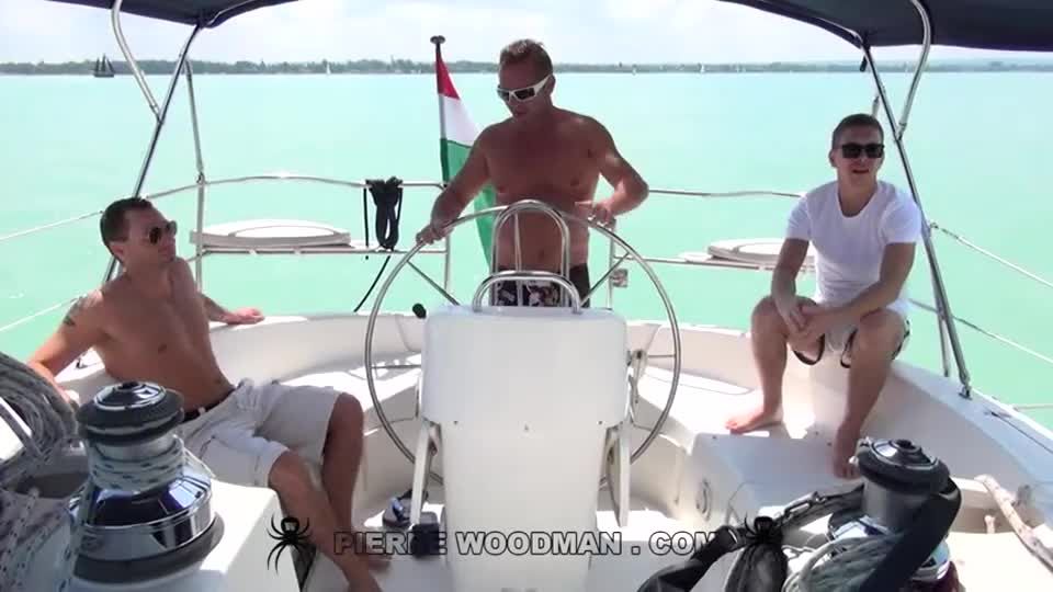 Jenny Glam – WoodmanCastingX / PierreWoodman – Boat With 3 Men | brunette | brunette - natural tits - brunette girls porn 