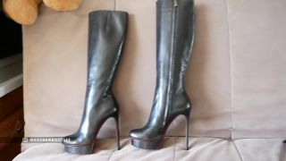 high heels Gianmarco Lorenzi leather boots Size EU 39 US 8,5-5hOy17pK6 ...