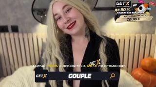 6268 Whoiscouple - Cute Blonde Sucks Deep And Takes Dick In P...