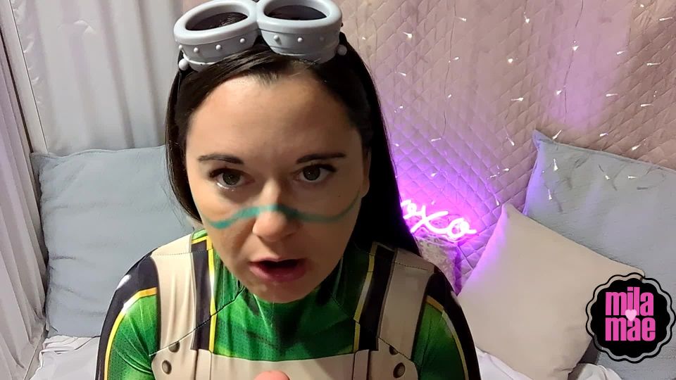 porn video 17 Mila MaeXO – Froppy Cosplay on cosplay clothing fetish