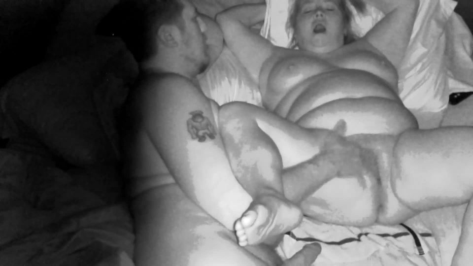 Sexy BBW Nightvision Finger, Fucking BBW!