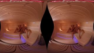 VR Porn Orgy In Sauna