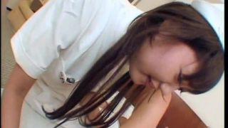 Kaoruko Wakaba - Naughty Nurse Gets Fucked And Dribbles Cum Down Ass Crack - Asian