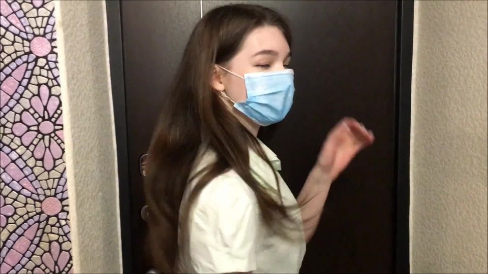 Kate Model in 017 The Nurse Sucked the Patient and got Cum on her Face  - kate model - teen 