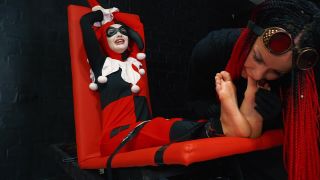 RussianFetish - Crazy Harley Quinn have fails - Long feet...