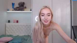 Teen blonde Catrist webcam show 1080p