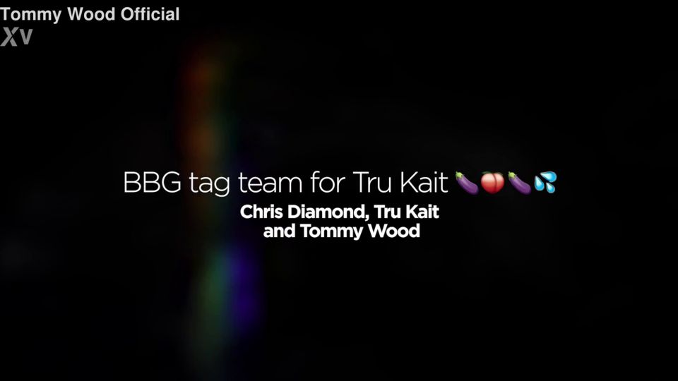 XVideos RED 2024 Tru Kait BBG Scene With Chris Diamond And Tommy Wood – Full HD - Kait
