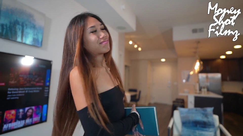 18 Year Old Petite Asian Schoolgirl Gets Her Tiny Pussy Smashed 1080p