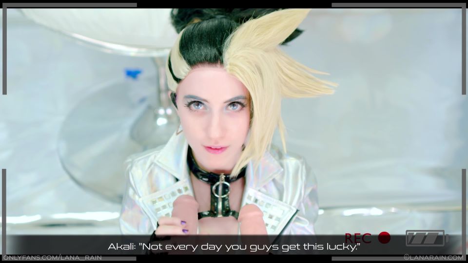 video 29 face licking fetish Lana Rain – KDA Akali Goes All Out, cumshots on cosplay