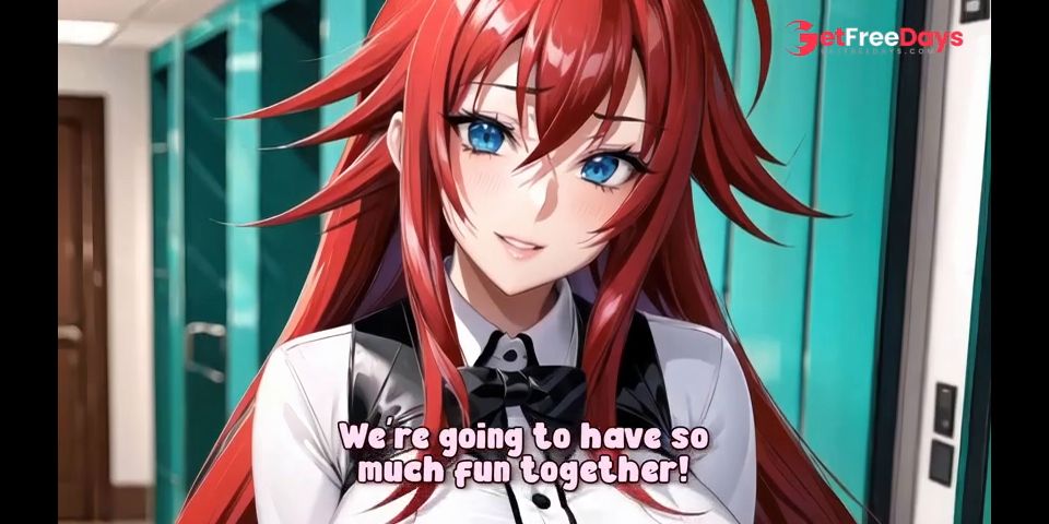 [GetFreeDays.com] HENTAI JOI - Rias Gremory dominates you and crushes you with her fat ass Sex Clip December 2022