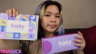 Tina Slick  Cute Creamy Pinay Fucks Herself With Cute Sex Toys (Frisky 