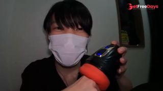 [GetFreeDays.com] Japanese man cant hold back his moans after his first automatic masturbation Porn Film February 2023