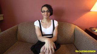 TS-Castingcouch presents Kerri LaBouche Breaks In A Couch!