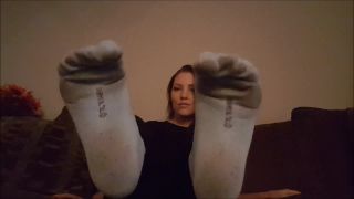 online xxx clip 1 diaper femdom Goddess Bri Bri - Hello kitty stinky dirty sock worship!, sock fetish on feet porn
