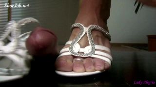 xxx clip 44 aj applegate femdom femdom porn | Dominant Shoejob With White Mules – Lady Alegria`s Footfetish | fetish