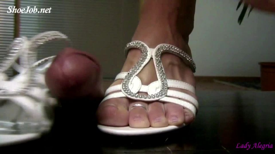xxx clip 44 aj applegate femdom femdom porn | Dominant Shoejob With White Mules – Lady Alegria`s Footfetish | fetish