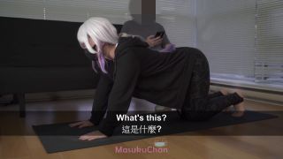 Let'S Time Stop To Prank With Yoga Girl And She Notice I Cum On Her Pan