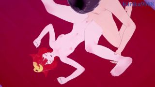 無修正 Mela Meroko and I have intense sex at a love hotel. - Pokmon Hentai