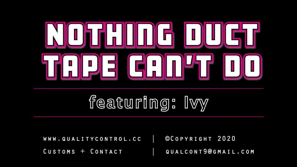 online xxx video 31 Ivy – Nothing Duct Tape Cant Do, russian mature bdsm on fetish porn 