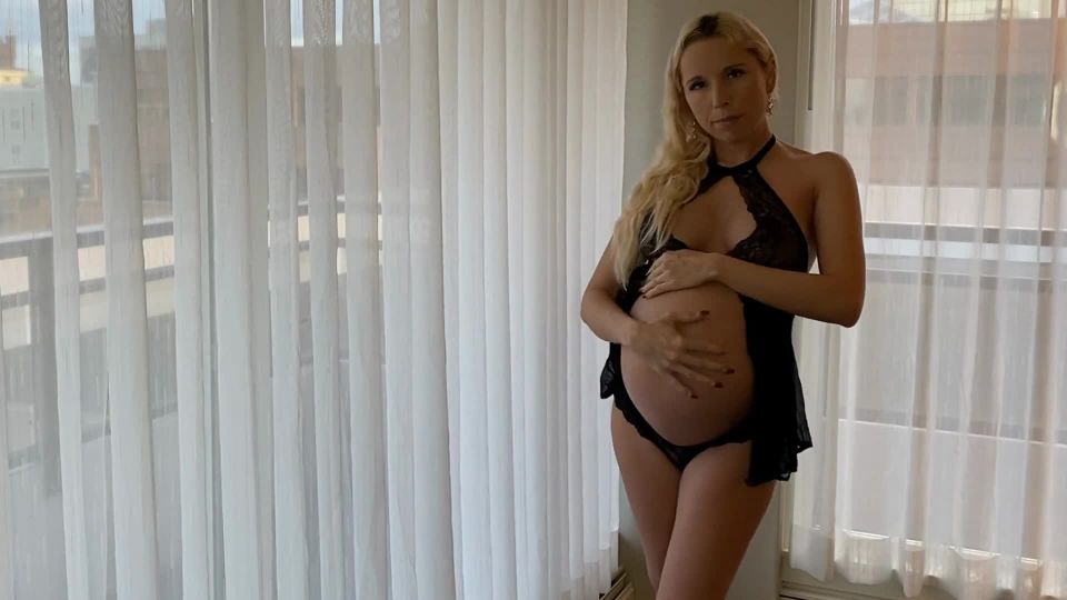 Grace Squirts – Fuck My Huge Pregnant Belly POV JOE Femdom!