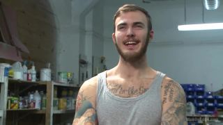 online xxx video 21 Mechanic edged by his own tools on toys latex fetish clothing
