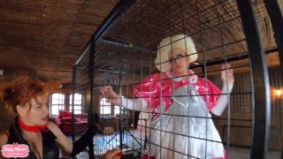 Ava Von Medisin, Mistress Inka - Caged And Humiliated Sissy - SissyManor (HD 2021)