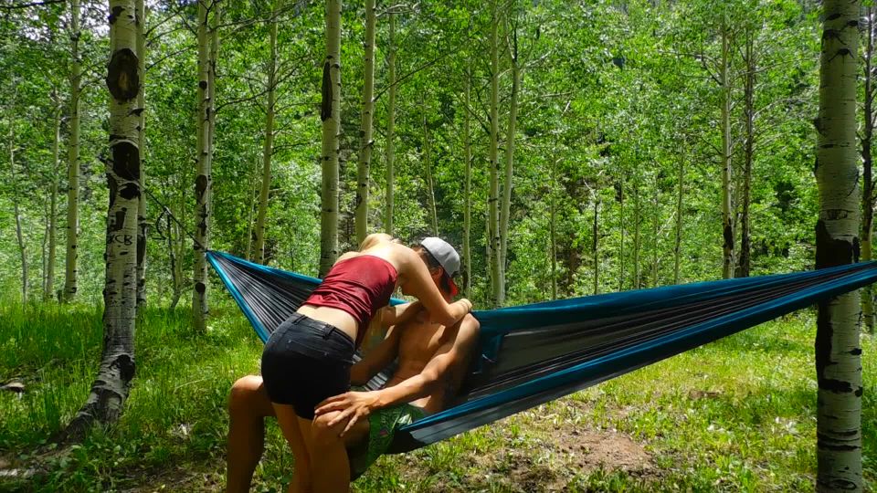 Aspenrosee fucked in the aspens,  on teen 