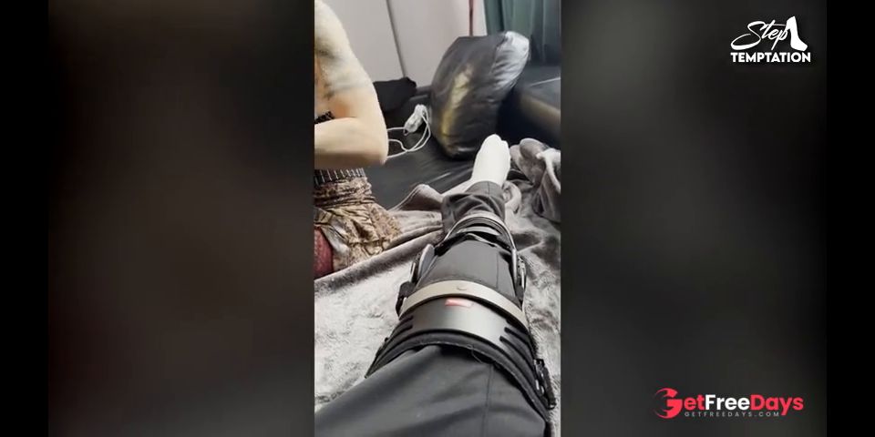 Stepmother helps Stepson and it gets hot