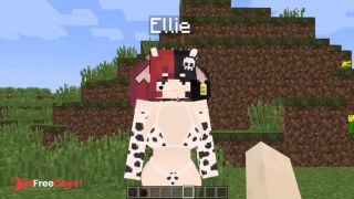 [GetFreeDays.com] Minecraft Sexy Cow Cosplay Ellie Xhatihentai gameplay Adult Video November 2022