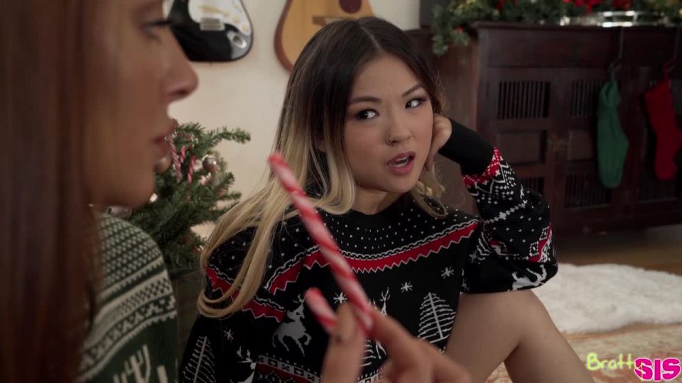 adult video clip 17 BrattySis presents Lulu Chu & Vanna Bardot – Lick My Candy Cane – 18.12.2020 - brattysis - teen 