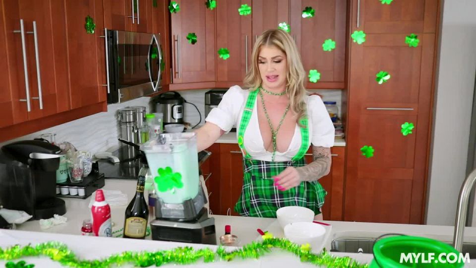 free online video 1 angela white hardcore Tasting Her Shamrock Milkshake, blonde on hardcore porn