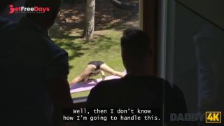 DADDY4K. Sexy babe Vixi Rafi was fucked roughly by her boyfriends Daddy