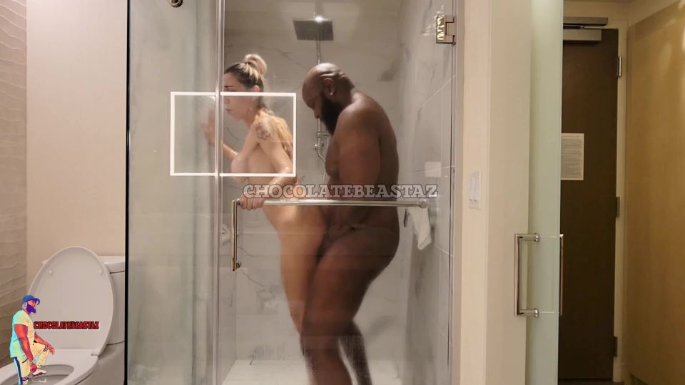 ChocolateBeastAz - Shower Sex w Persian Milf Venice - Interracial