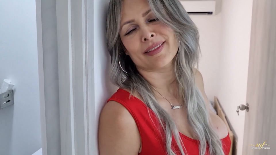 Colombian Milf Fucks Her Husband'S Son And Leaves His Ass Full Of Milk 