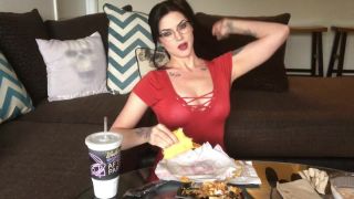 online adult video 28 TheJennaKitten – Taco Bell Mukbang and Gas Explosions, femdom panties on femdom porn 