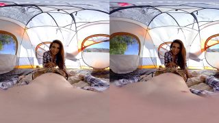 Outdoor Camp VR Sex With Sexy Latina