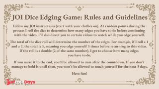 [GetFreeDays.com] JOI Dice Edging Game Can You Make It Until the End Without Cumming Porn Video November 2022