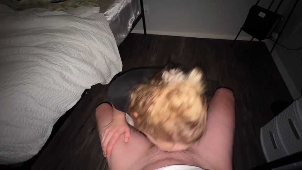 Jerking Him Off With My Tits So He Can Cum Before Bed 1080p